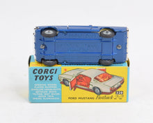 Corgi toys 320 Ford Mustang 2+2 Virtually Mint/Nice box