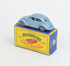 Matchbox Lesney 25 VW GPW/B4 Virtually Mint/Boxed