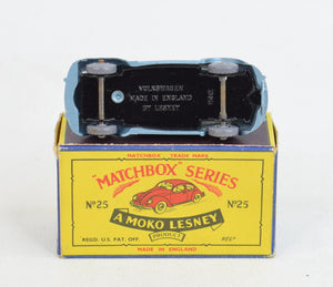 Matchbox Lesney 25 VW GPW/B4 Virtually Mint/Boxed