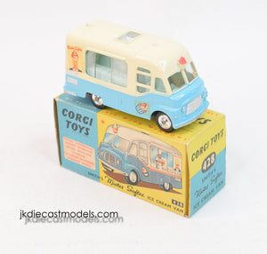 Corgi toys 428 'Mister Softee' Ice Cream Van Virtually Mint/Boxed