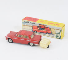 French Dinky 536 Peugeot 404 with trailer Virtually Mint/Boxed