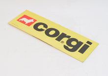 Corgi toys 'Point of Sale' Hanging/Back stand shop display sign