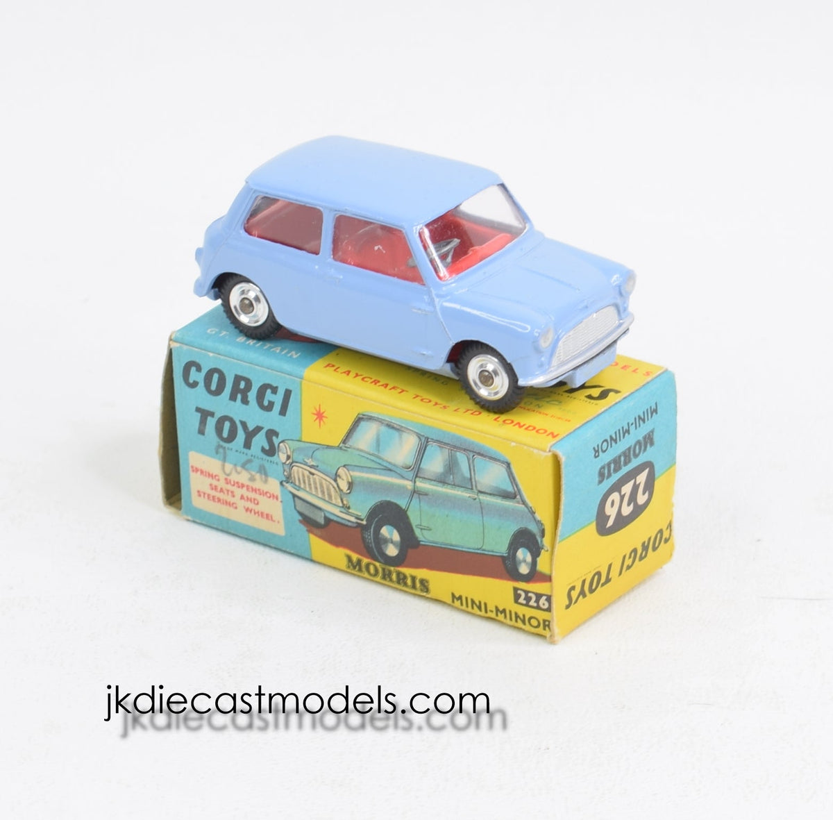 Corgi Toys 226 Mini Minor Virtually Mint/Boxed (Light blue) 'Avonmore Collection'