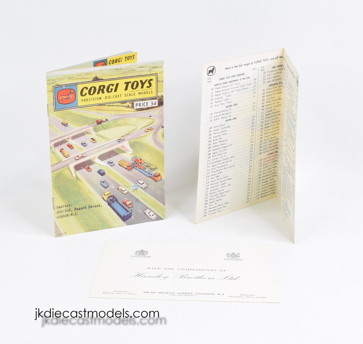 Corgi toys 'Hamleys' 1960 Catalogue 'Dryden Collection'