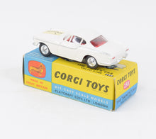 Corgi Toys 258 'Saint' P1800 Virtually Mint/Nice box (Off white/light cream)