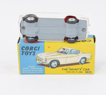 Corgi Toys 258 'Saint' P1800 Virtually Mint/Nice box (Off white/light cream)