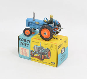 Corgi Toys 60 Fordson 'Power Major' with driver Virtually Mint/Boxed ''The Winchester Collection''
