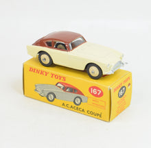 Dinky Toys 167 A.C Aceca Near Virtually Mint/Boxed