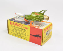 Dinky toys 351 SHADO UFO Interceptor Very Near Mint/Boxed ''The Winchester Collection''