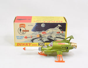 Dinky toys 351 SHADO UFO Interceptor Very Near Mint/Boxed ''The Winchester Collection''