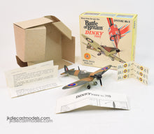 Dinky toys 719 Spitfire Mk II Virtually Mint/Boxed 'Llanellen' Collection