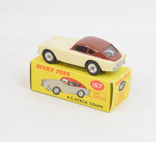 Dinky Toys 167 A.C Aceca Near Virtually Mint/Boxed (High line)