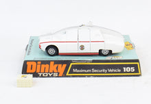 Dinky toy 105 Maximum Security Vehicle Virtually Mint/Boxed (Unley)