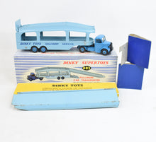 Dinky Toys 982 Pullmore Car Transporter (with windows) Very Near Mint/Boxed "The West London Collection"