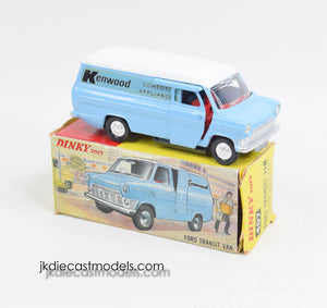 Dinky toy 407 'Kenwood' Ford Transit Virtually Mint/Boxed 'BGS Collection'