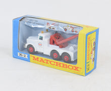 Matchbox King Size K-2 Scammell wreck truck Mint/Lovely box