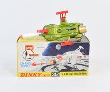 Dinky toys 351 SHADO UFO Interceptor Virtually Mint/Nice box (Unley)