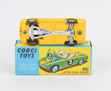 Corgi Toys 319 Lotus Elan Virtually Mint/Nice box