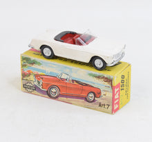 Mercury Toys Art.7 Fiat 1500 spyder  Virtually Mint/Nice box