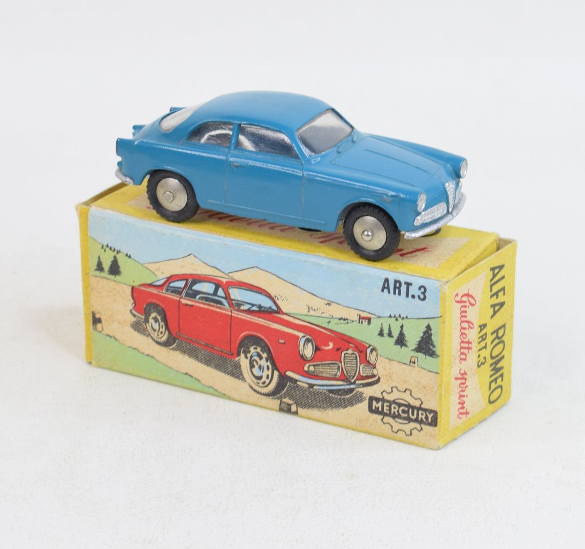 Mercury toys Art 3 Alfa Giulietta Sprint Virtually Mint/Nice box
