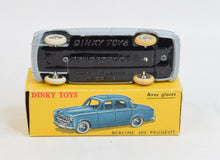 French Dinky Toys 521 Peugeot Berline Virtually Mint/Boxed (With Windows)