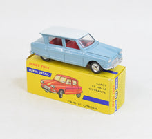 French Dinky 557 'Ami 6' Citroen Virtually Mint/Boxed (engine under bonnet)