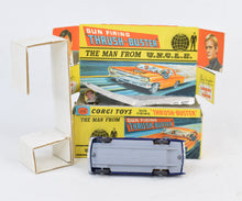 Corgi toys 497 M.F.U Virtually Mint/Nice box (shaped hubs)
