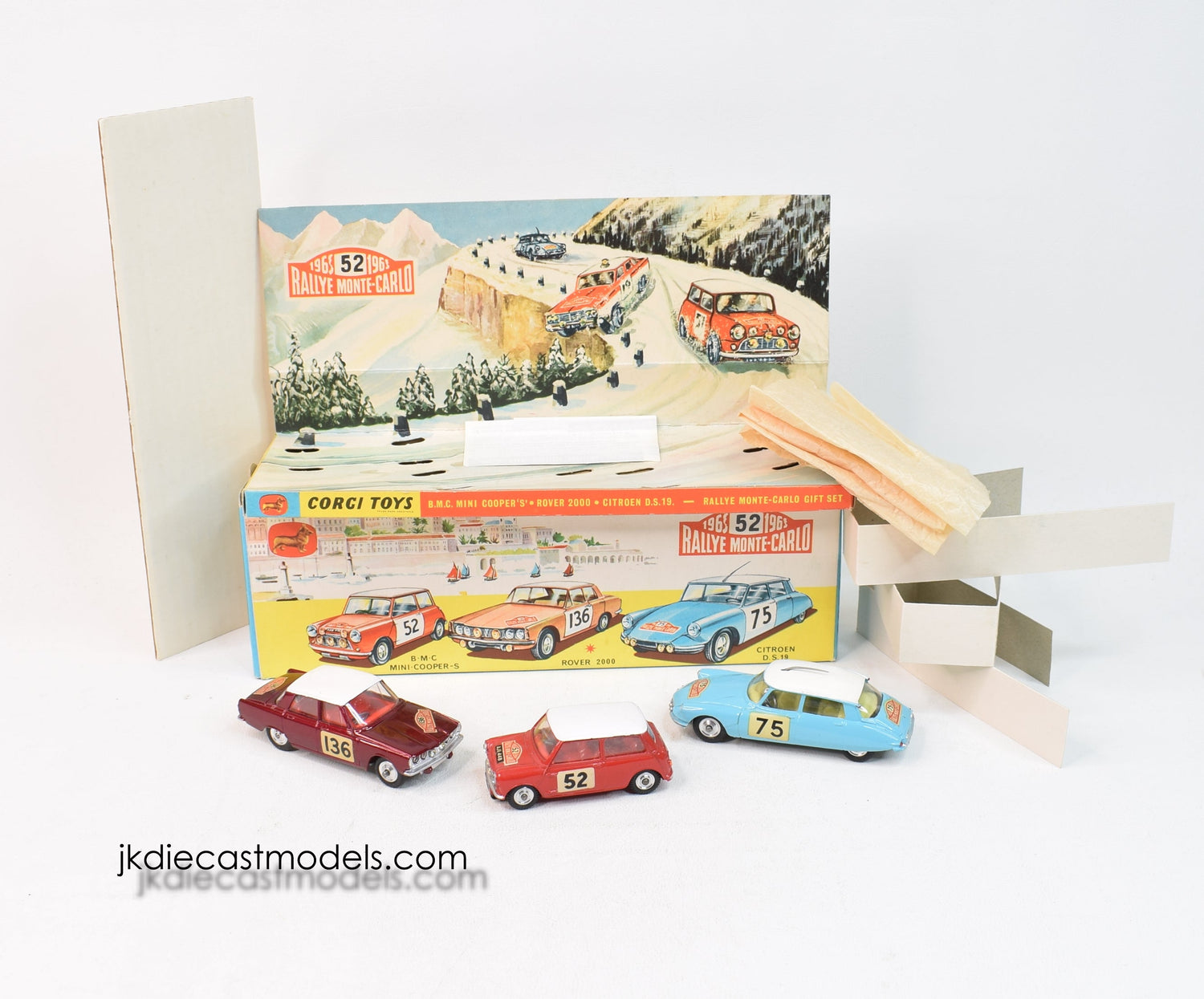 Corgi toys Gift set 38 'Monte Carlo' Virtually Mint/Lovely box