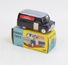 Corgi Toys 421 Bedford Van 'Evening Standard' Virtually Mint/Boxed (Silver roof)