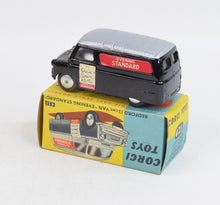 Corgi Toys 421 Bedford Van 'Evening Standard' Virtually Mint/Boxed (Silver roof)