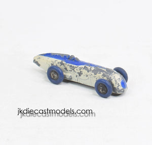 Dinky toy 23a pre war Racing car (Blue tyres)