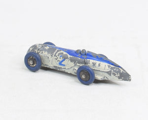 Dinky toy 23a pre war Racing car (Blue tyres)