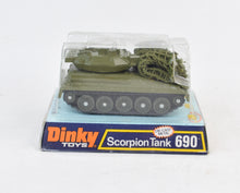 Dinky toys 690 Scorpion Tank Virtually Mint/Lovely box
