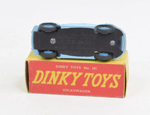 Dinky toys 181 VW Beetle Virtually Mint/Boxed (Plastic hubs)