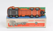 Dinky Toys 502 Foden Flat bed Very Near Mint/Boxed