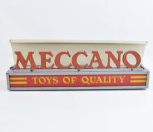 Meccano Shelf/Display cabinet illuminating P.O.S