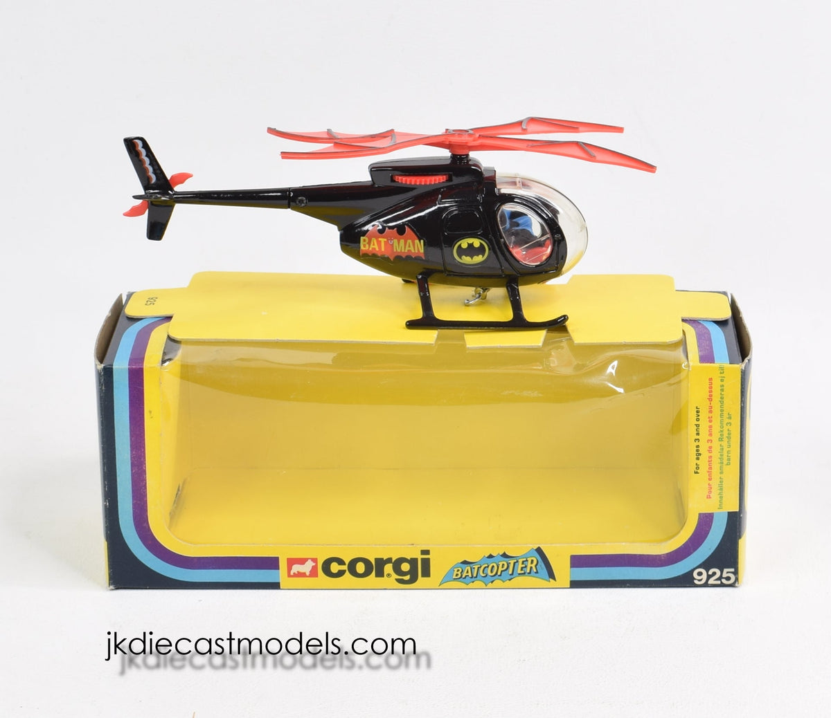 Corgi 925 Batcopter Mint/Nice box