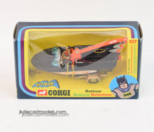 Corgi toys 107 Batboat 2nd issue Mint/Nice box
