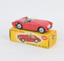 Dinky 103 Austin Healey Civilian Virtually Mint/Lovely box