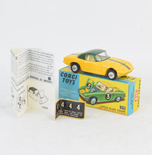 Corgi Toys 319 Lotus Elan Virtually Mint/Nice box