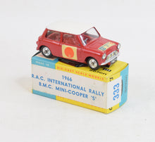 Corgi toys 333 Mini Cooper S 'Sun R.A.C Rally' Virtually Mint/Nice box