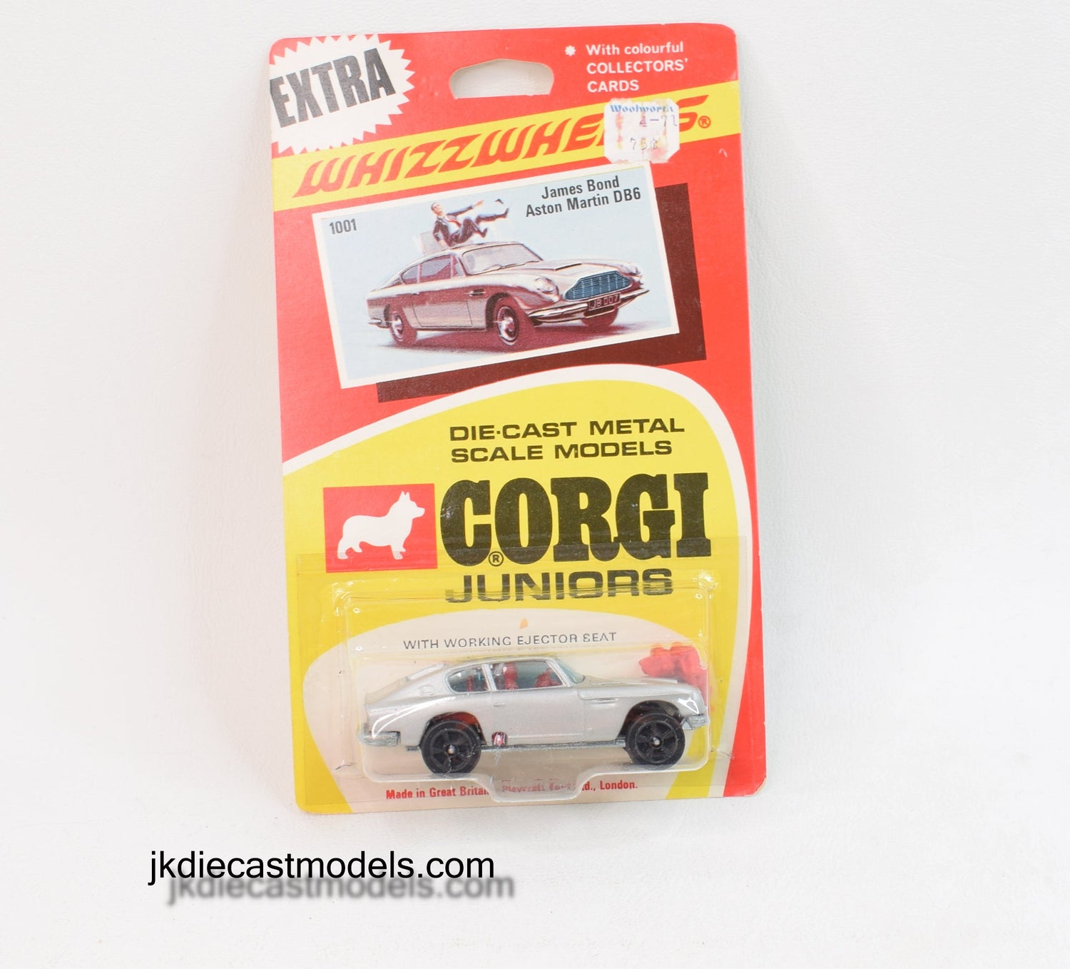 Corgi Junior 1001 James Bond Aston Martin DB6 Mint/Blistered