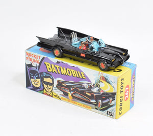 Corgi toys 267 Batmobile Virtually Mint/Nice box 'Annadale Collection'