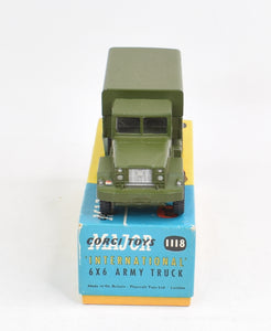 Corgi Major 1118 6x6 Army Truck Virtually Mint/Boxed (Dutch version) 'Avonmore Collection'