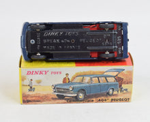 French Dinky 525 Peugeot 404 Virtually Mint/Boxed