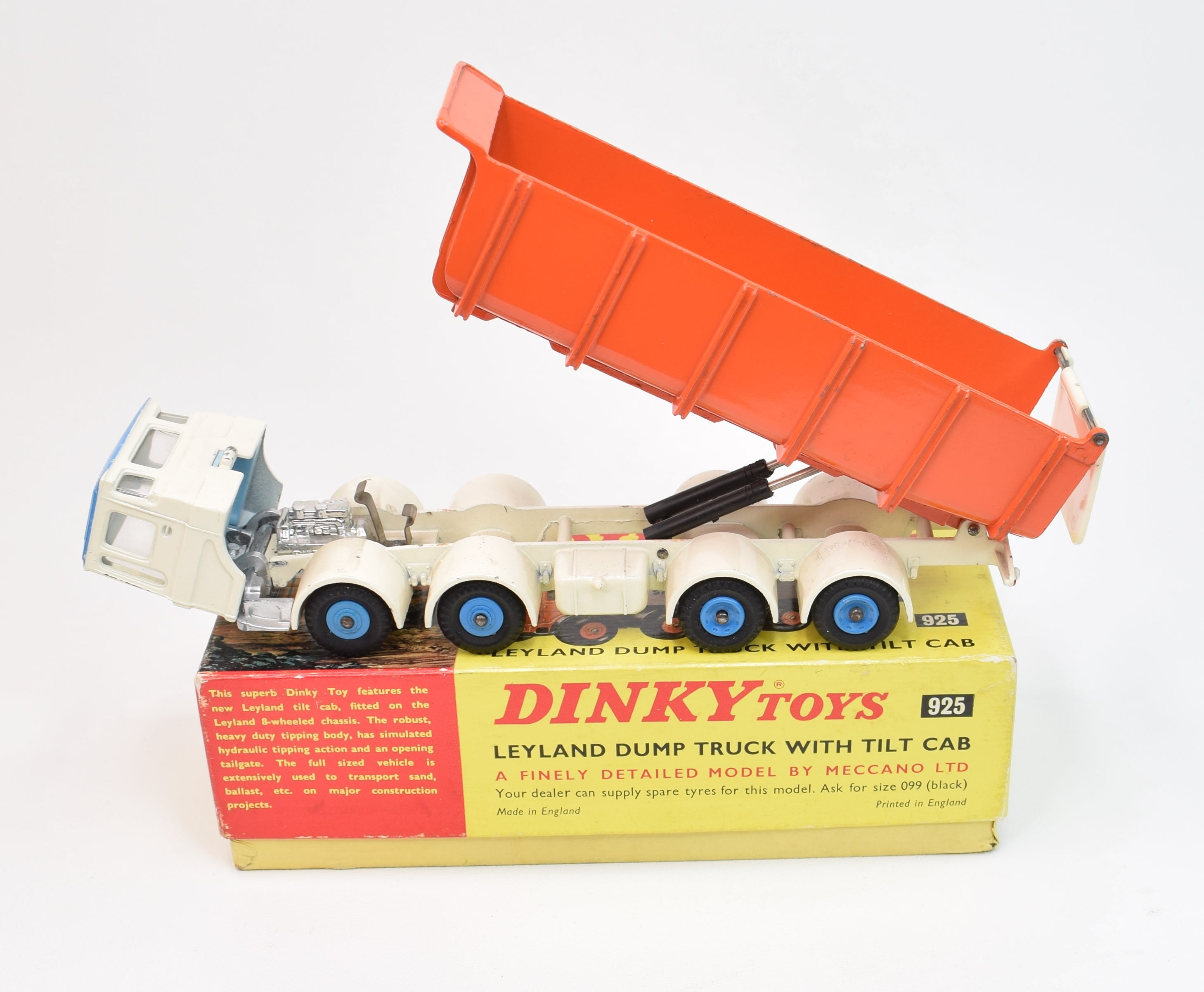 Dinky toys 925 Leyland Dump Truck Very Near Mint/Boxed – JK DIE