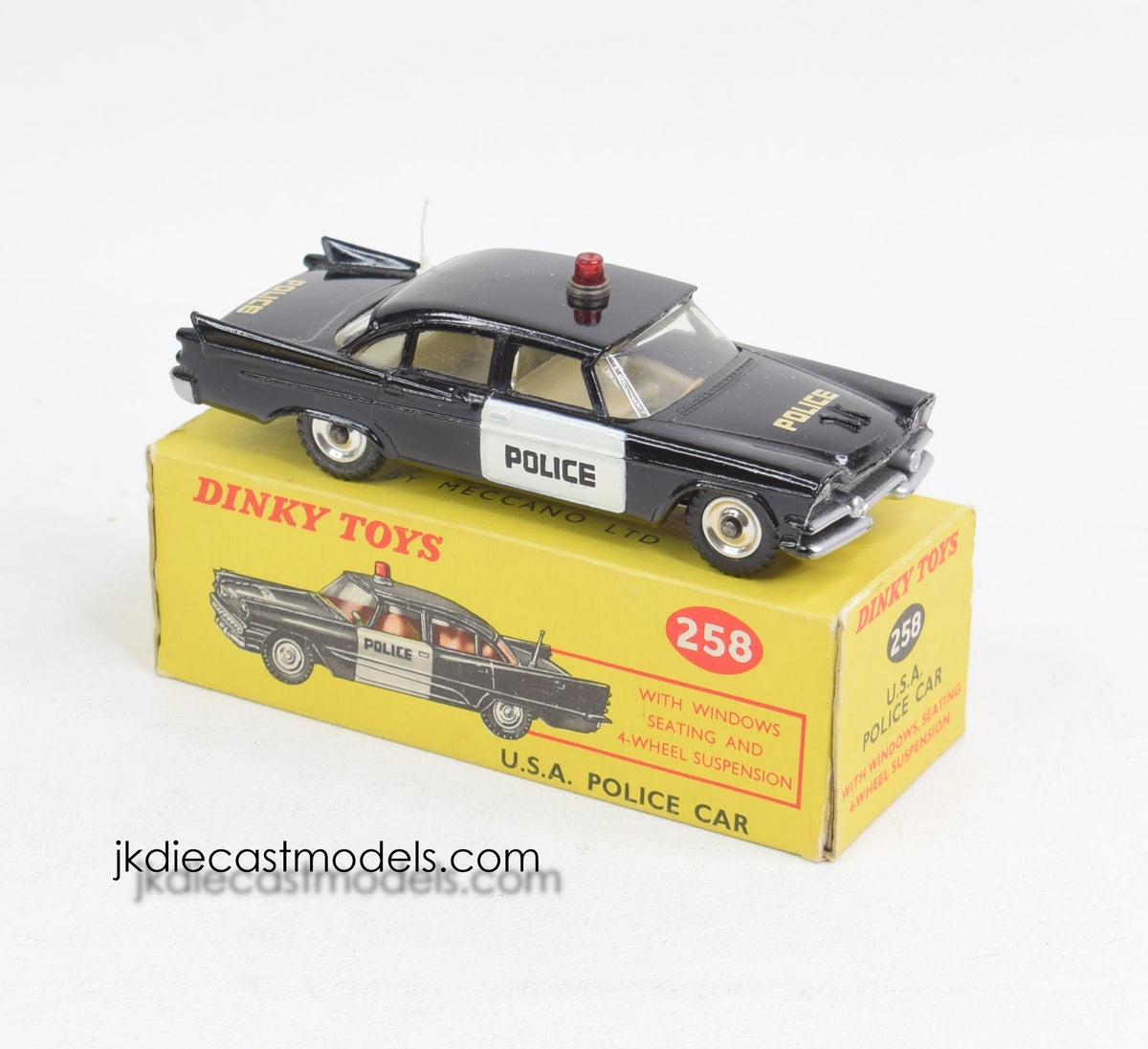 Dinky toys 258 Dodge Royal Sedan Virtually Mint/Boxed (Without painted rear lights) 'Lansdown Collection'