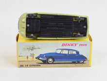French Dinky 530 DS 19 Citroen Virtually Mint/Boxed