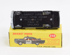 Dinky toys 258 Dodge Royal Sedan Virtually Mint/Boxed 'Lansdown Collection'