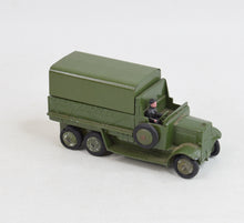 Pre war Dinky Toys 151b - Military six wheeled wagon - Very near mint